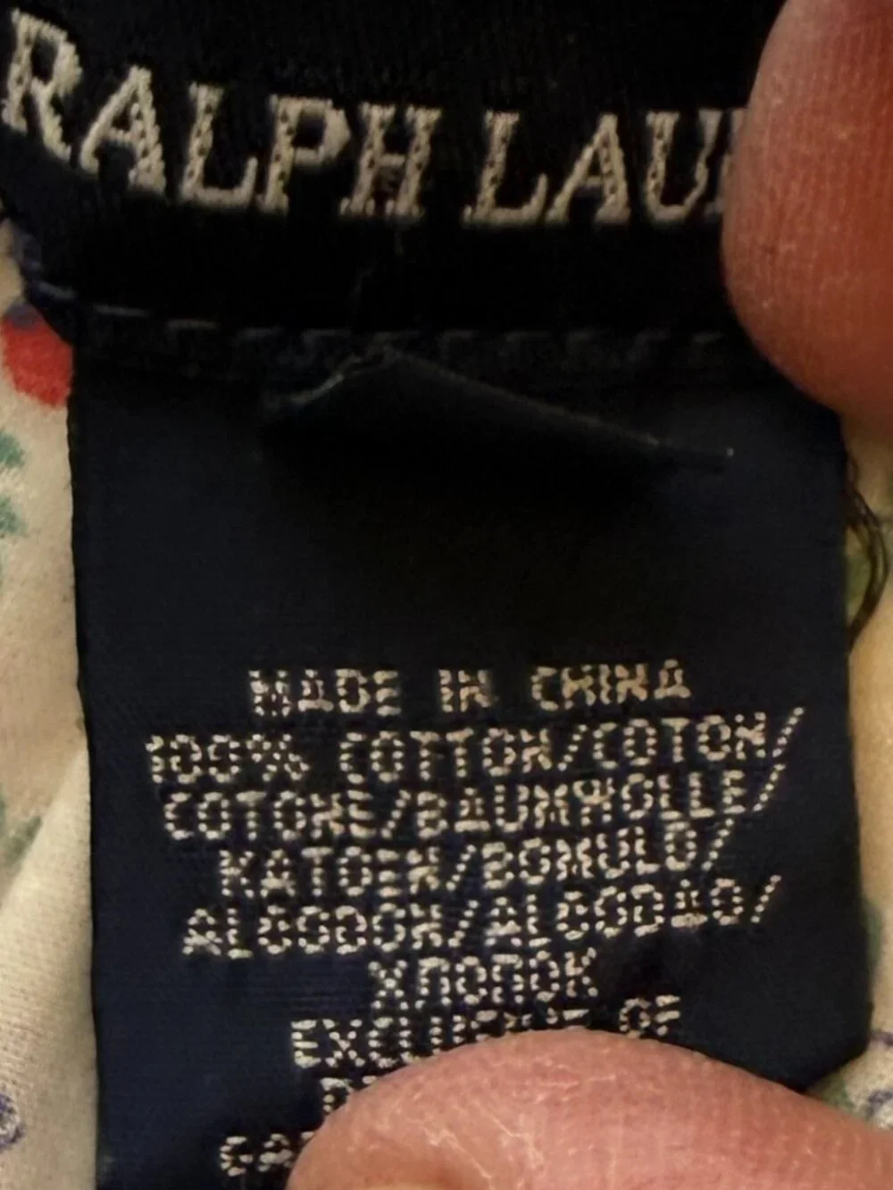 Ralph Lauren 24mo Sweet Baby Girl Boho Floral Dress or Blouse Cotton